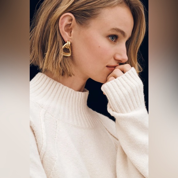 NWT Size XLP -Anthro Long-Sleeve Turtleneck Tulle Twofer Mini Dress (US$ 228) - Picture 3 of 16